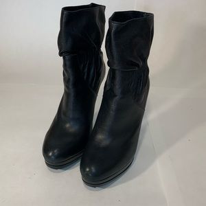 Michael Kors Stiletto Heel Webster Leather Boots 8M